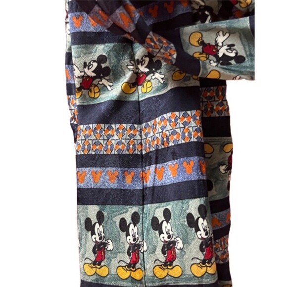 Vintage Mickey Inc Mickey Mouse Neck Tie Necktie 100% Silk Classic 90s - Picture 6 of 6